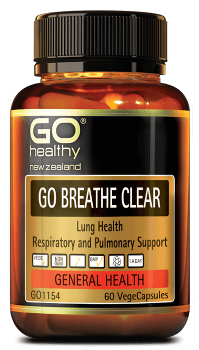 Go Healthy Go Breathe Clear (60 Vege Caps)