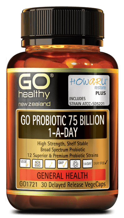 Go Healthy Go Probiotic 75 Billion 1-A-Day
