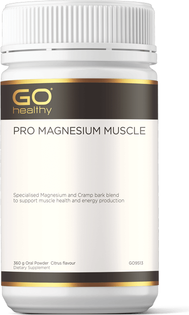 GO Healthy Pro Magnesium Muscle Powder (360gm)