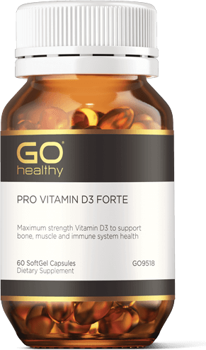 GO Healthy Pro Vitamin D3 Forte (60 vcaps)