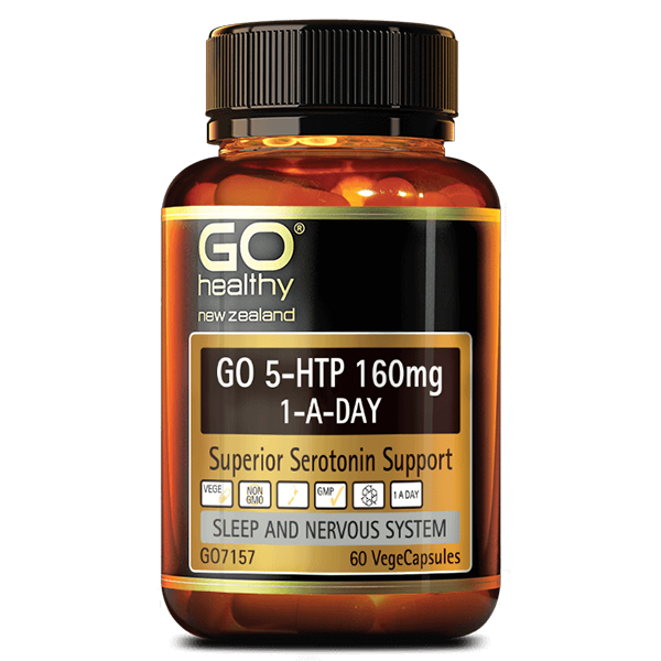 Go Healthy Go 5-HTP 160MG 1-A-Day VegeCapsules