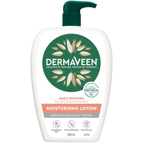 DermaVeen® Daily Nourish Moisturising Lotion (reduced to clear)
