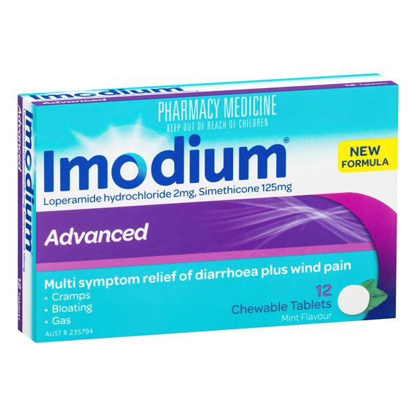 Imodium Advanced Chewable Tablets