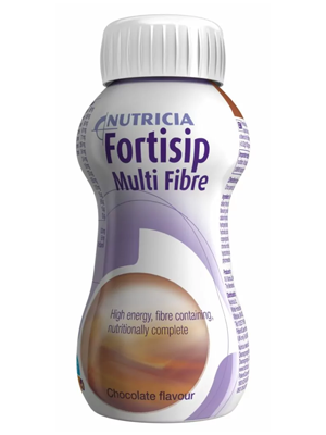 Fortisip Multifibre Drink Chocolate 200mL/bottle [order 24 bottles = 1 outer]