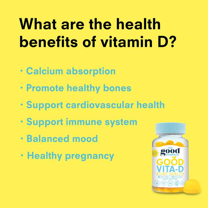 The Good Vitamins Vita-D Supplements 90s